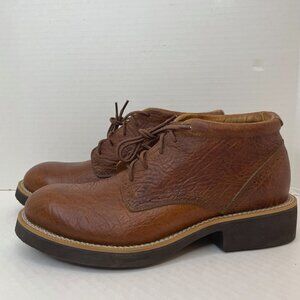 Twisted X Lace-Up Boots Mens Size 9 M Brown Ankle MCS0001 Western Low